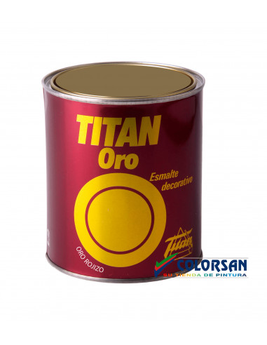 Esmalte oro Titan - Pinturas Colorsan