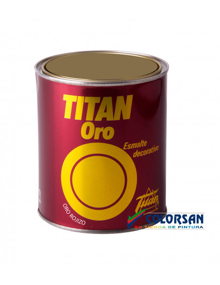 Esmalte oro Titan - Pinturas Colorsan