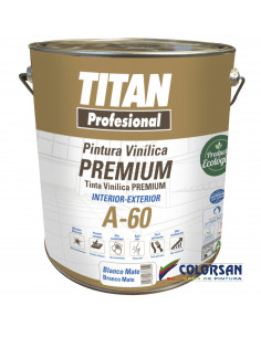 Pintura plastica A-60 TITAN - Pinturas Colorsan