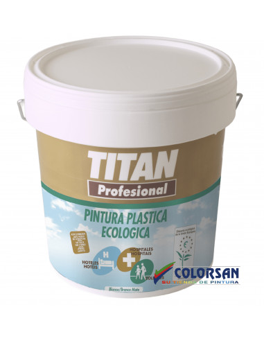 Pintura plastica ECOLOGICA TITAN - Pinturas Colorsan