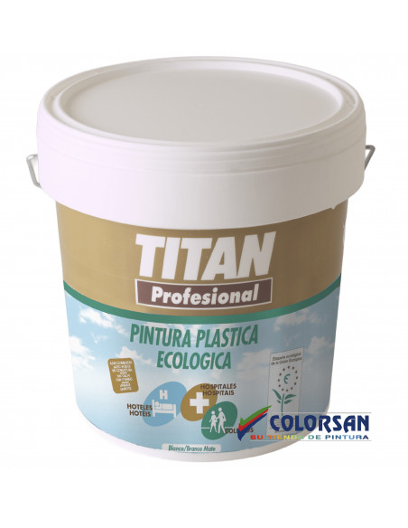 Pintura plastica ECOLOGICA TITAN - Pinturas Colorsan