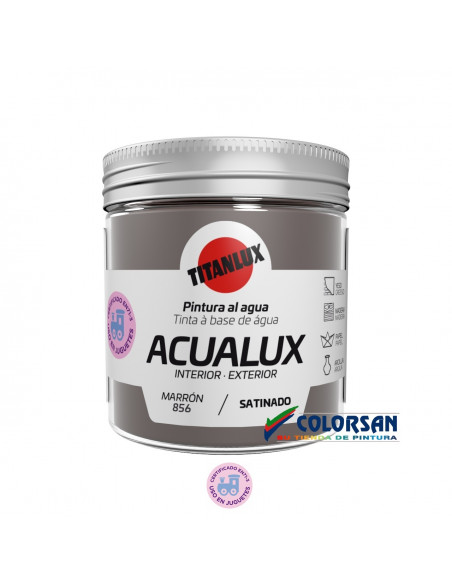 Pintura TITAN ACUALUX satinada - Pinturas Colorsan