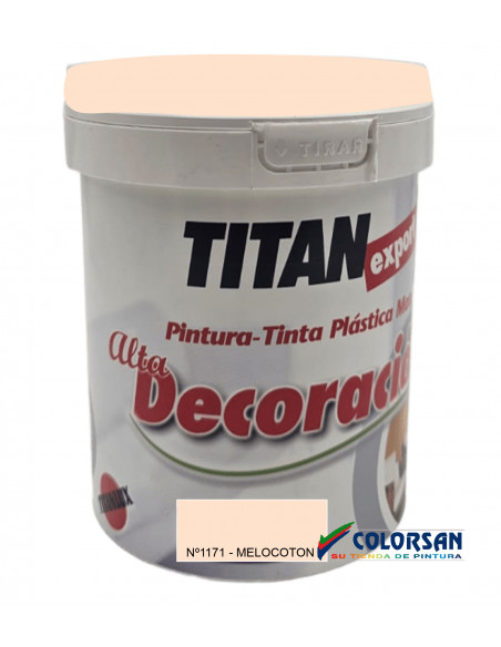 Pintura vinílica TITAN EXPORT  para interior - Pinturas Colorsan