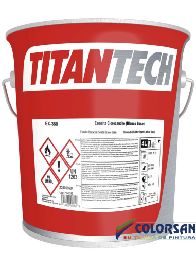 Esmalte Clorocaucho EX360 TITANTECH - Pinturas Colorsan
