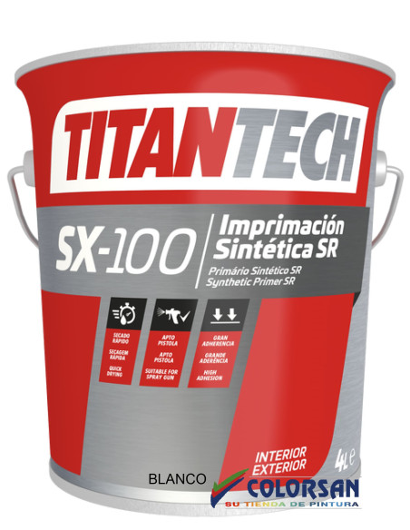 Imprimacion sintetica SR TITANTECH - Pinturas Colorsan