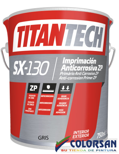 Imprimación Anticorrosiva ZnP SX130 TITANTECH - Pinturas Colorsan