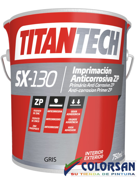 Imprimación Anticorrosiva ZnP SX130 TITANTECH - Pinturas Colorsan