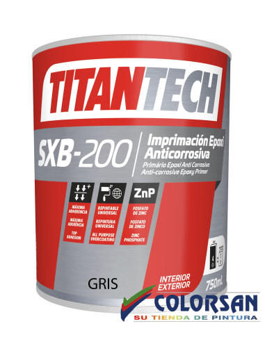 Imprimación Epoxi Anticorrosiva SXB200 TITANTECH - Pinturas Colorsan