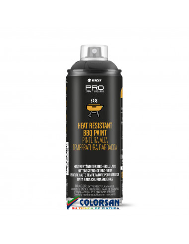 Spray MTN ALTA TEMPERATURA BARBACOA - Pinturas Colorsan