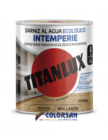 Barniz Titanlux Intemperie al Agua - Pinturas Colorsan