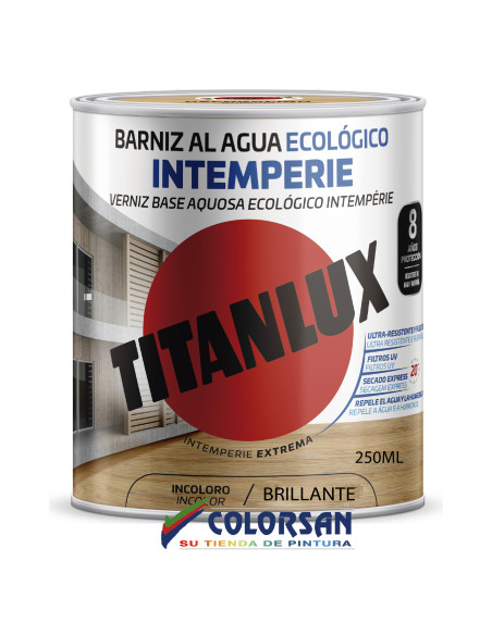 Barniz Titanlux Intemperie al Agua - Pinturas Colorsan