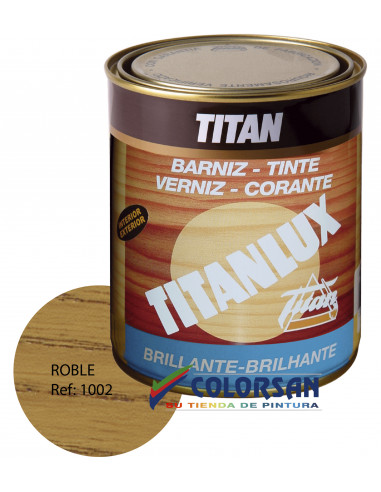 Barniz DECORACION TITAN brillante - Pinturas Colorsan