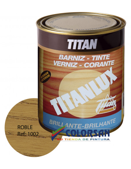 Barniz DECORACION TITAN brillante - Pinturas Colorsan