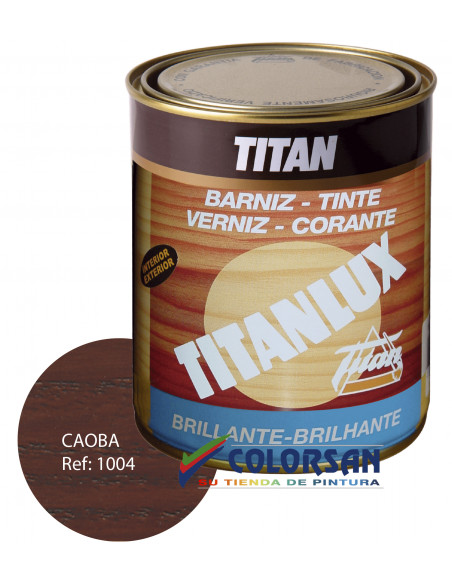 Barniz DECORACION TITAN brillante - Pinturas Colorsan