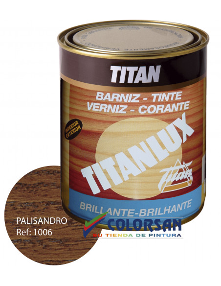 Barniz DECORACION TITAN brillante - Pinturas Colorsan
