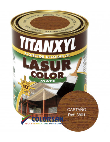 Protector sintetico LASUR TITAN - Pinturas Colorsan