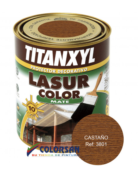 Protector sintetico LASUR TITAN - Pinturas Colorsan