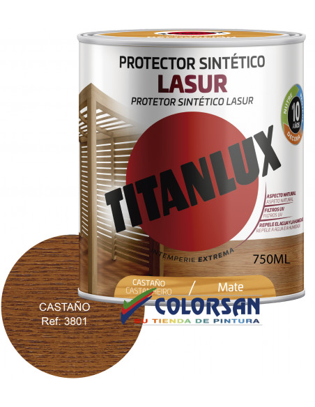 Protector sintetico LASUR TITAN - Pinturas Colorsan