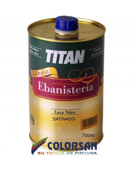Laca Nitro Titan Acabado Satinado - Pinturas Colorsan