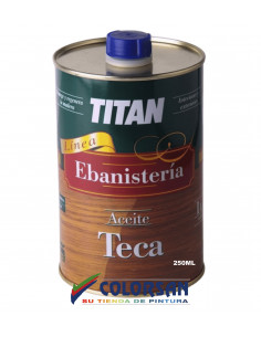 Aceite Teca Ebanisteria Titan - Pinturas Colorsan