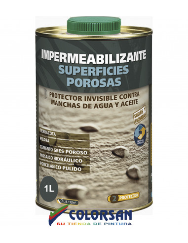 IMPERMEABILIZANTE SUPERFICIES POROSAS  MONESTIR - Pinturas Colorsan