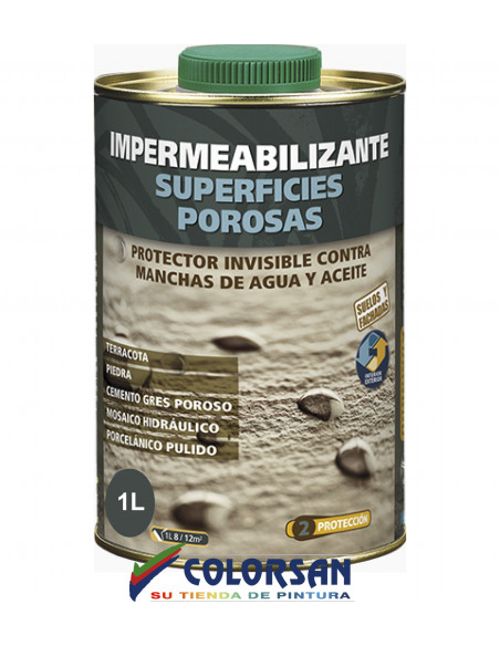 IMPERMEABILIZANTE SUPERFICIES POROSAS  MONESTIR - Pinturas Colorsan