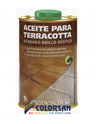 ACEITE PARA TERRACOTA BRILLO MONESTIR - Pinturas Colorsan