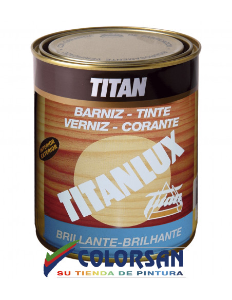 Barniz DECORACION TITAN brillante - Pinturas Colorsan