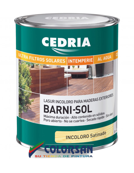 BARNI SOL Satinado CEDRIA - Pinturas Colorsan