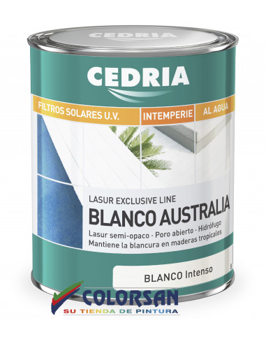 LASUR BLANCO AUSTRALIA CEDRIA - Pinturas Colorsan