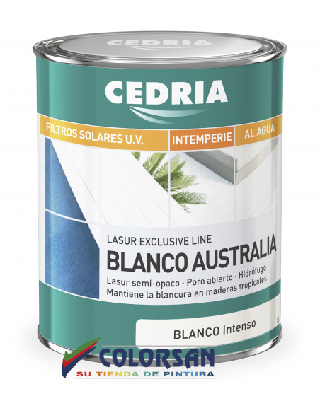 LASUR BLANCO AUSTRALIA CEDRIA - Pinturas Colorsan