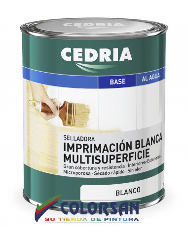 Imprimacion Multisuperficies SELLADORA CEDRIA - Pinturas Colorsan