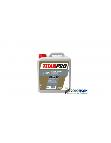 Hidrofugante invisible TITAN PRO S-40 incoloro - Pinturas Colorsan