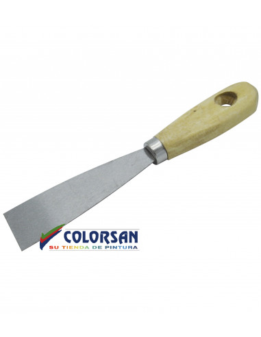 ESPATULA ACERO ECO/MADERA Nespoli - Pinturas Colorsan