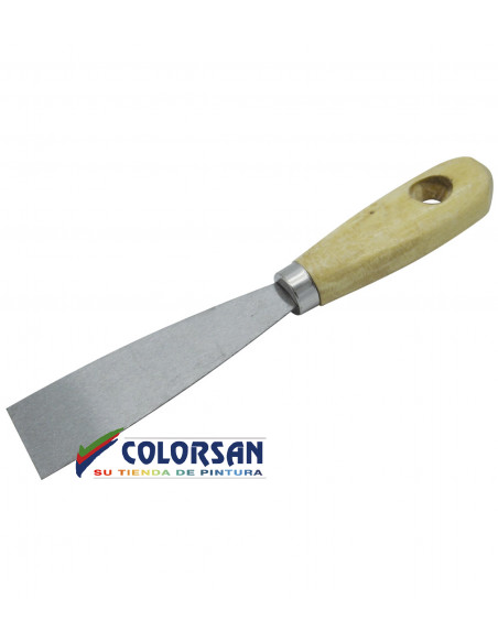 ESPATULA ACERO ECO/MADERA Nespoli - Pinturas Colorsan