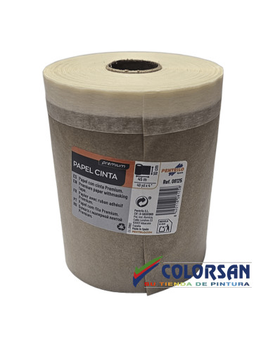 PAPEL CON CINTA PENTRILO - Pinturas Colorsan