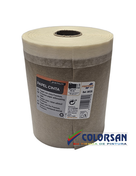 PAPEL CON CINTA PENTRILO - Pinturas Colorsan