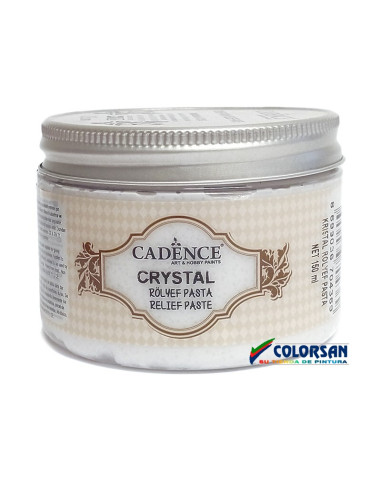 PASTA RELIEVE CRISTAL GRANULADA