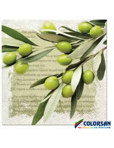 SERVILLETAS DECORATIVAS ALIMENTOS