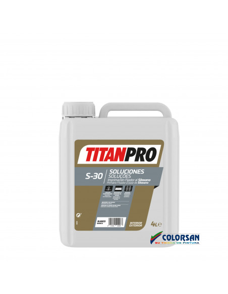 Imprimación fijador al siloxano TITAN PRO S-10 - Pinturas Colorsan